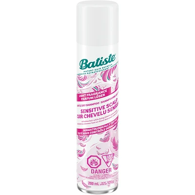 Batiste Dry Shampoo Sensitive Scalp Light Fragrance
