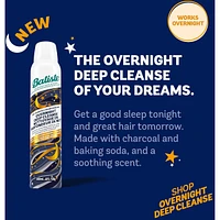 Dry Shampoo, Overnight Deep Cleanse