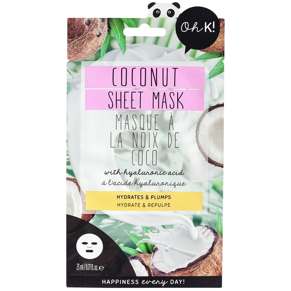 Coconut & Hyaluronic Sheet Mask
