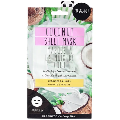 Coconut & Hyaluronic Sheet Mask
