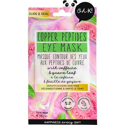 Oh K! Copper Peptides Slide & Seal Eye Mask