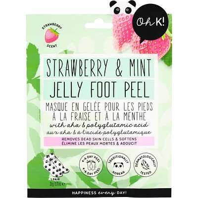 Oh K! Strawberry & Mint Jelly Foot Peel
