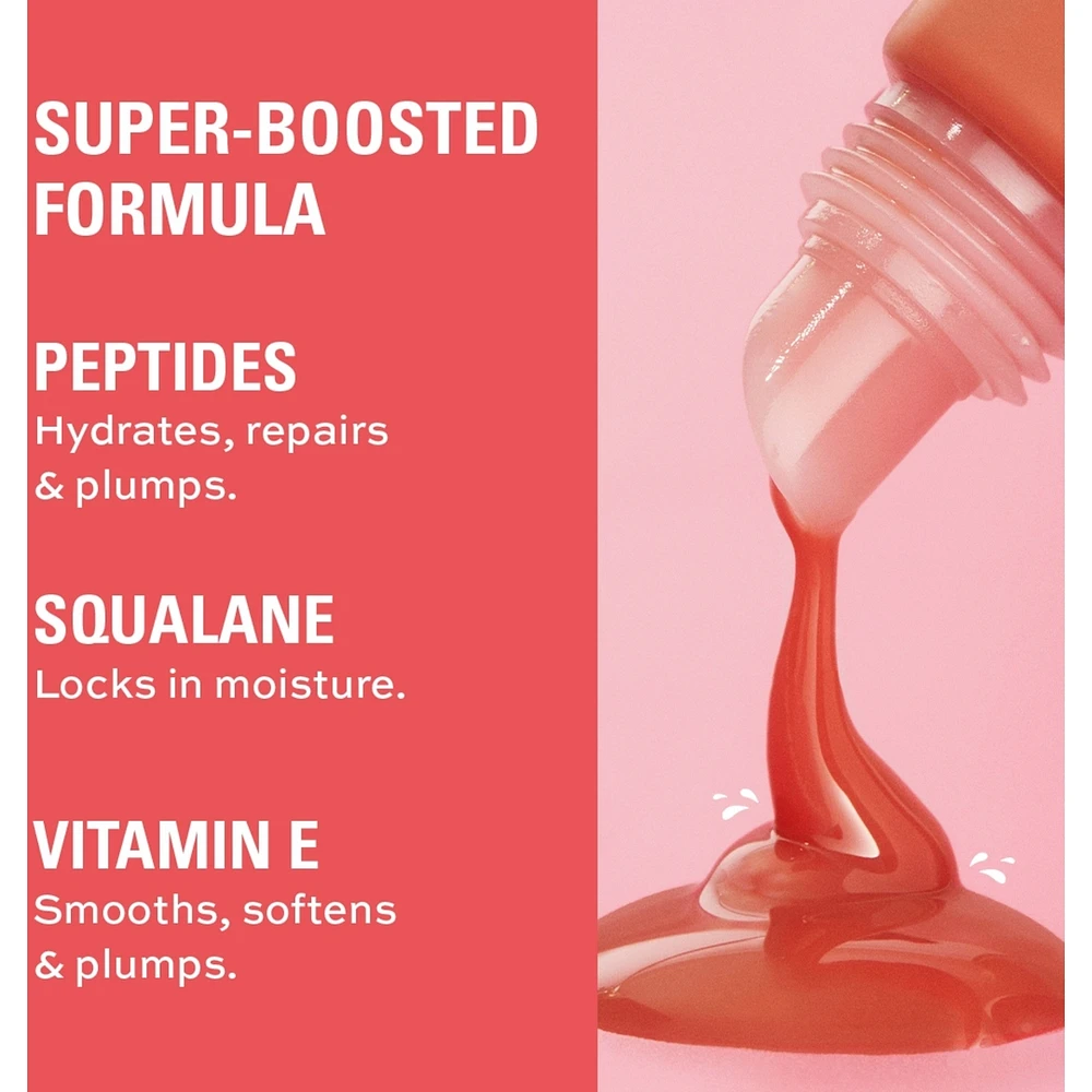 Revolution Juicy Peptide Lip Balm Nude Latte