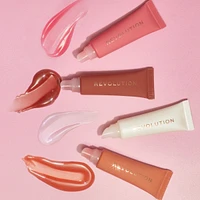 Revolution Juicy Peptide Lip Balm Nude Latte