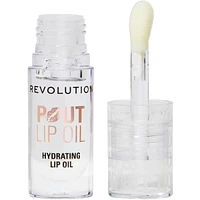 Revolution Pout Lip Oil Glam Pink Shimmer