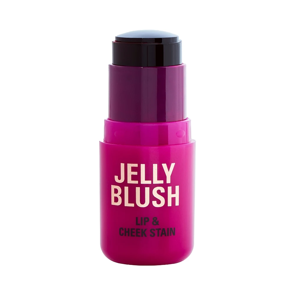 Revolution Jelly Blush Stick Lip And Cheek Stain Peach Orange