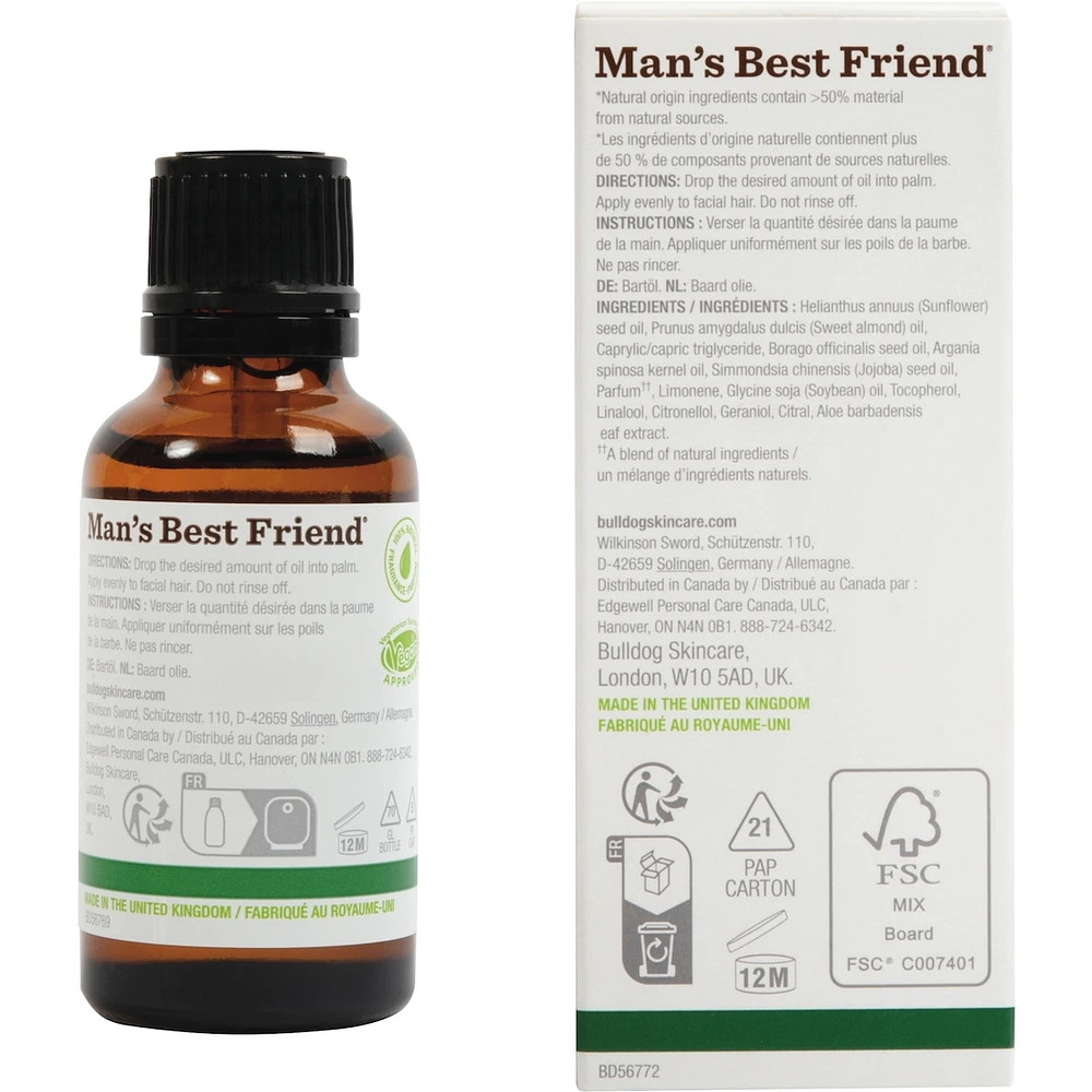 Bulldog Skincare for Men Original Beard Oil