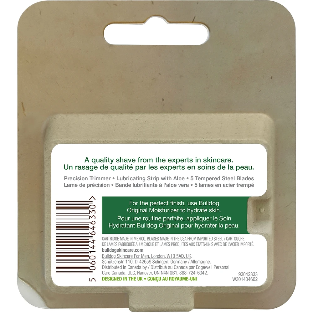 Bulldog Skincare for Men Original Bamboo Razor Refills