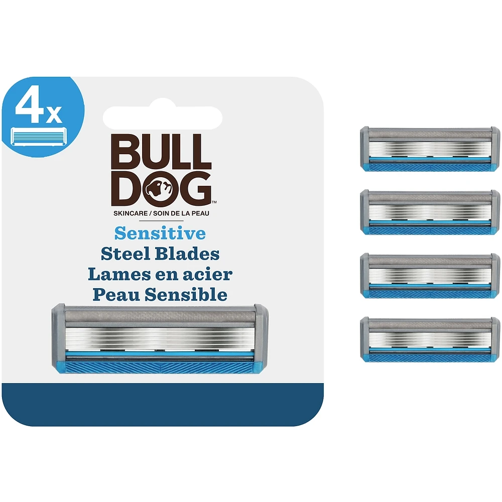 Bulldog Skincare for Men Sensitive Skin Bamboo Razor Refills