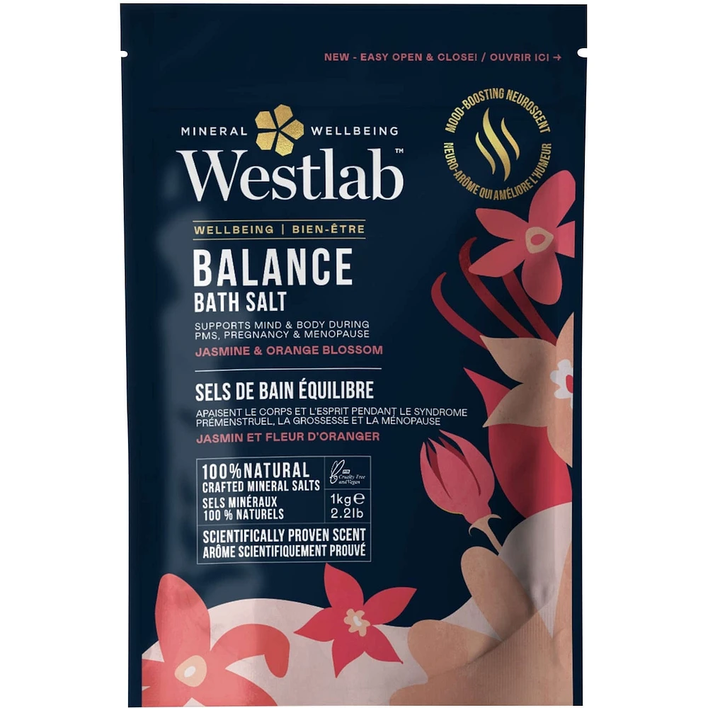 Balance Bath Salt Jasmine & Orange Blossom