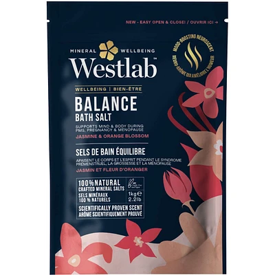 Balance Bath Salt Jasmine  & Orange Blossom