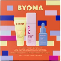 Trio Hydratant Sérum hydratant Gel-crème nettoyant Gel-crème