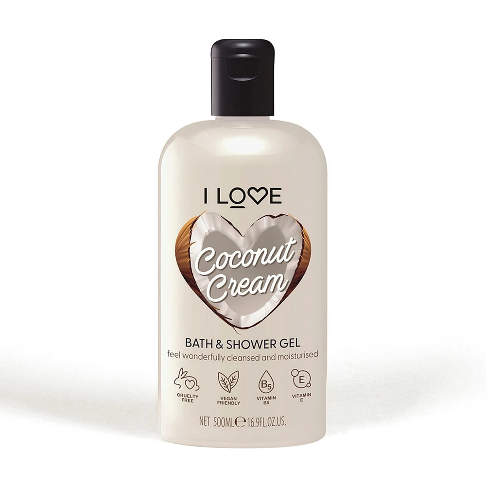 Gel pour bain et douche Crème de Noix de Coco