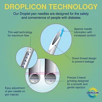 Droplet Pen Needle 32G x 8mm