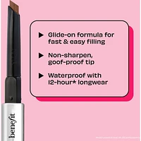 Goof Proof Waterproof Easy Shape & Fill Eyebrow Pencil