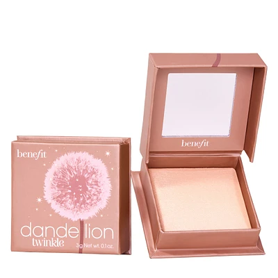 Tickle Powder highlighter golden pink super-silky