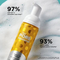 The POREfessional Tight 'N Toned Pore-Refining AHA + PHA Toning foam - Mini