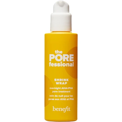 The POREfessional Shrink Wrap overnight AHA+PHA pore treatment