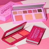 Chocolicious Cheeks mini bronzer and blush palette