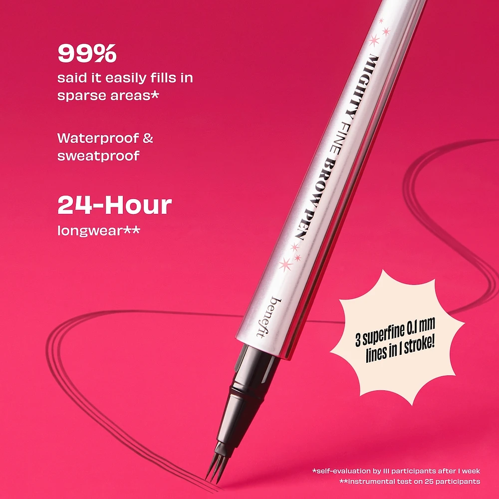 Mighty Fine brow pen superfine triple tip