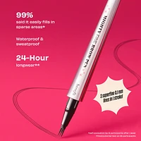 Mighty Fine brow pen superfine triple tip