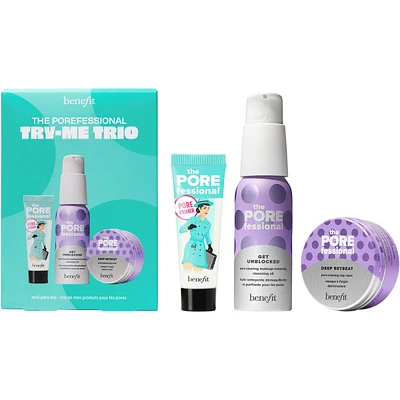 The POREfessional Try-Me Trio mini pore trio