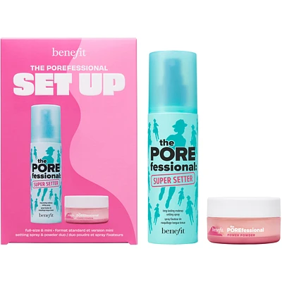 The POREfessional Set Up setting spray & powder set