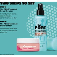The POREfessional Set Up setting spray & powder set