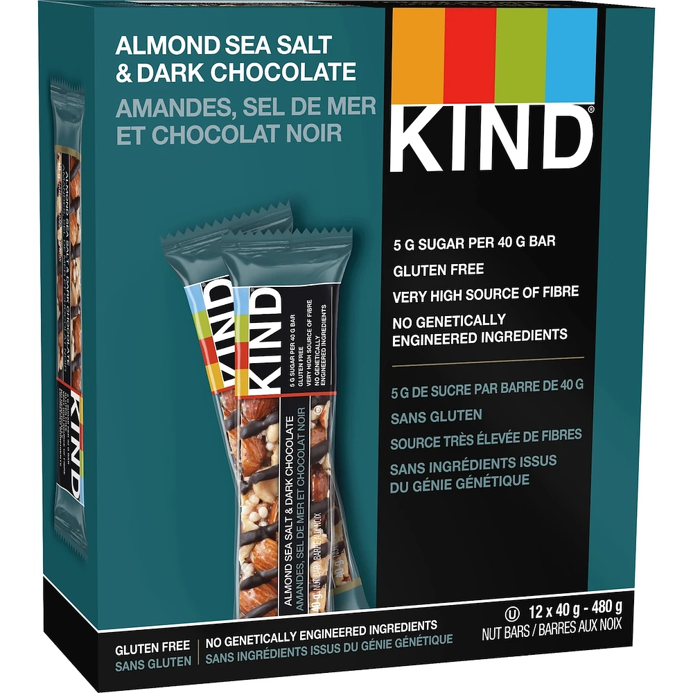 Almond, Sea Salt & Dark Chocolate