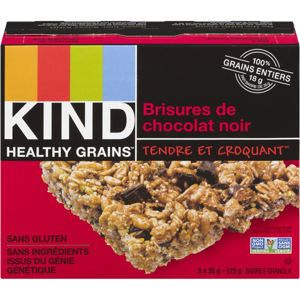 Healthy Grains™ Dark Chocolate Chunk Bar