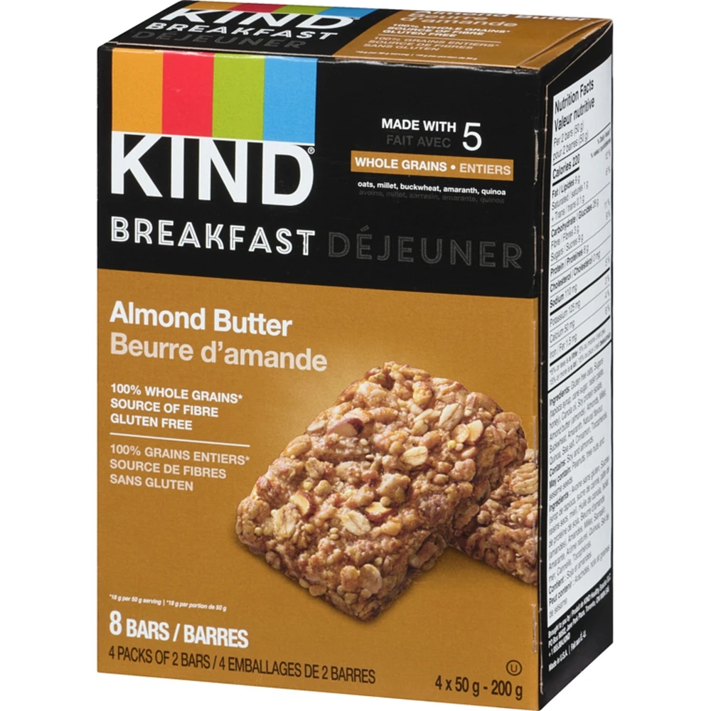 Breakfast Almond Butter Bar