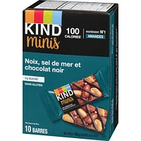 Minis Nuts, Sea Salt & Dark Chocolate Bar