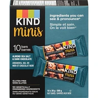 Minis Nuts, Sea Salt & Dark Chocolate Bar