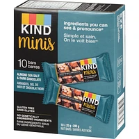 Minis Nuts, Sea Salt & Dark Chocolate Bar