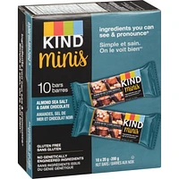 Minis Nuts, Sea Salt & Dark Chocolate Bar