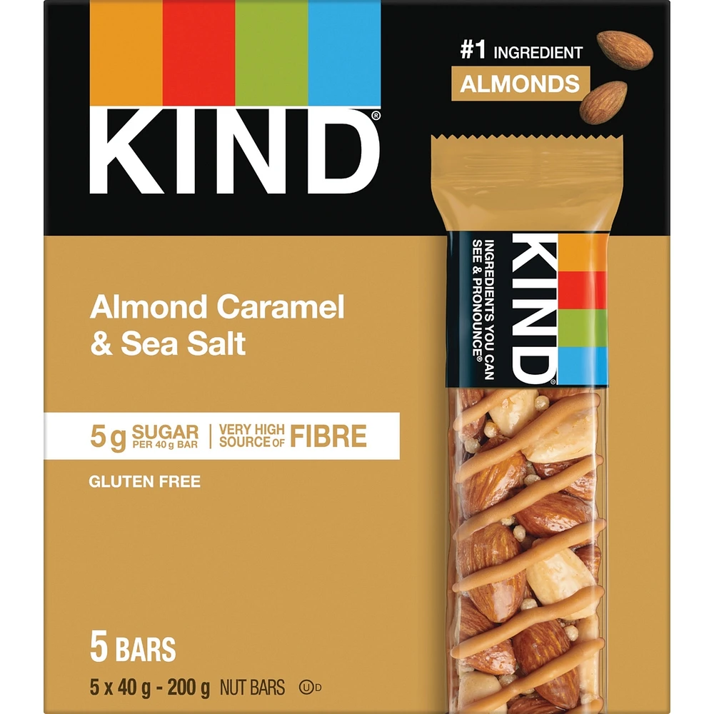 Almond Caramel & Sea Salt Bar