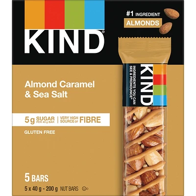 Almond Caramel & Sea Salt Bar