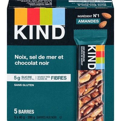 Nut Bars Nuts Sea Salt & Dark Chocolate