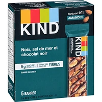 Nut Bars Nuts Sea Salt & Dark Chocolate