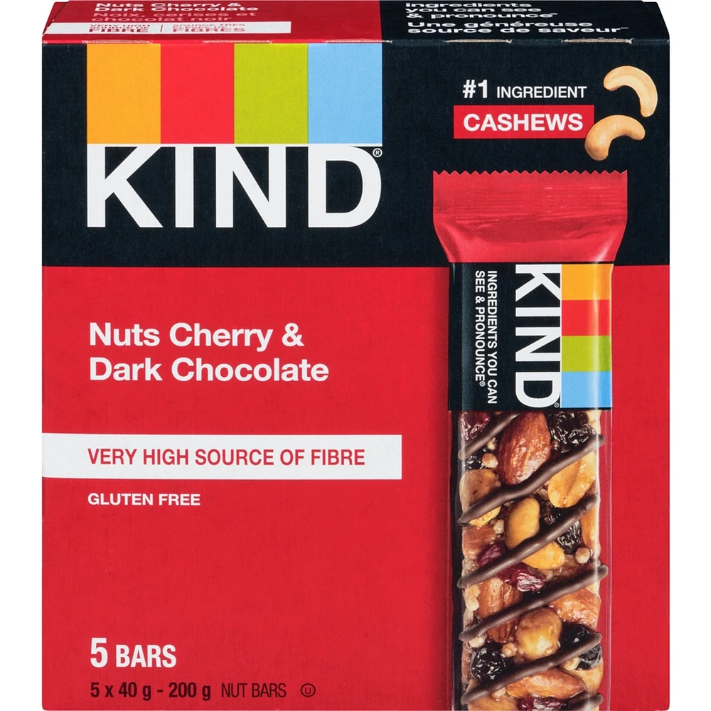 Nuts Cherry & Dark Chocolate Bar