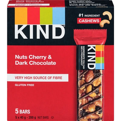 Nuts Cherry & Dark Chocolate Bar