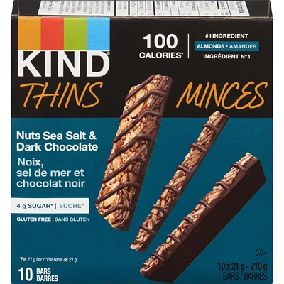 Thins Minces Bar Nuts Sea Salt & Dark Chocolate