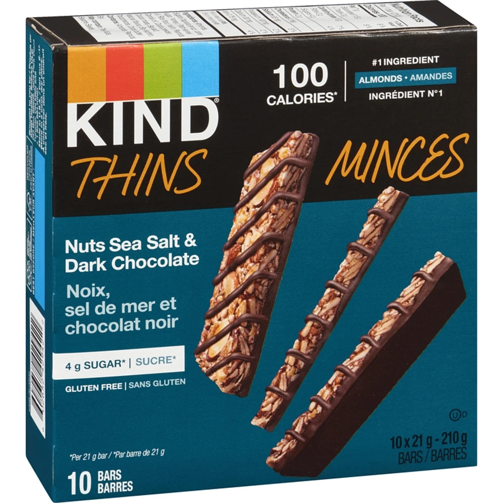 Thins Minces Bar Nuts Sea Salt & Dark Chocolate