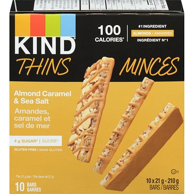 Thins Bars Almond Caramel & Sea Salt