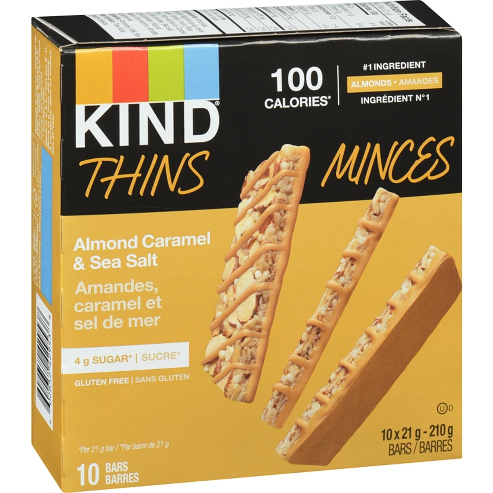 Thins Bars Almond Caramel & Sea Salt