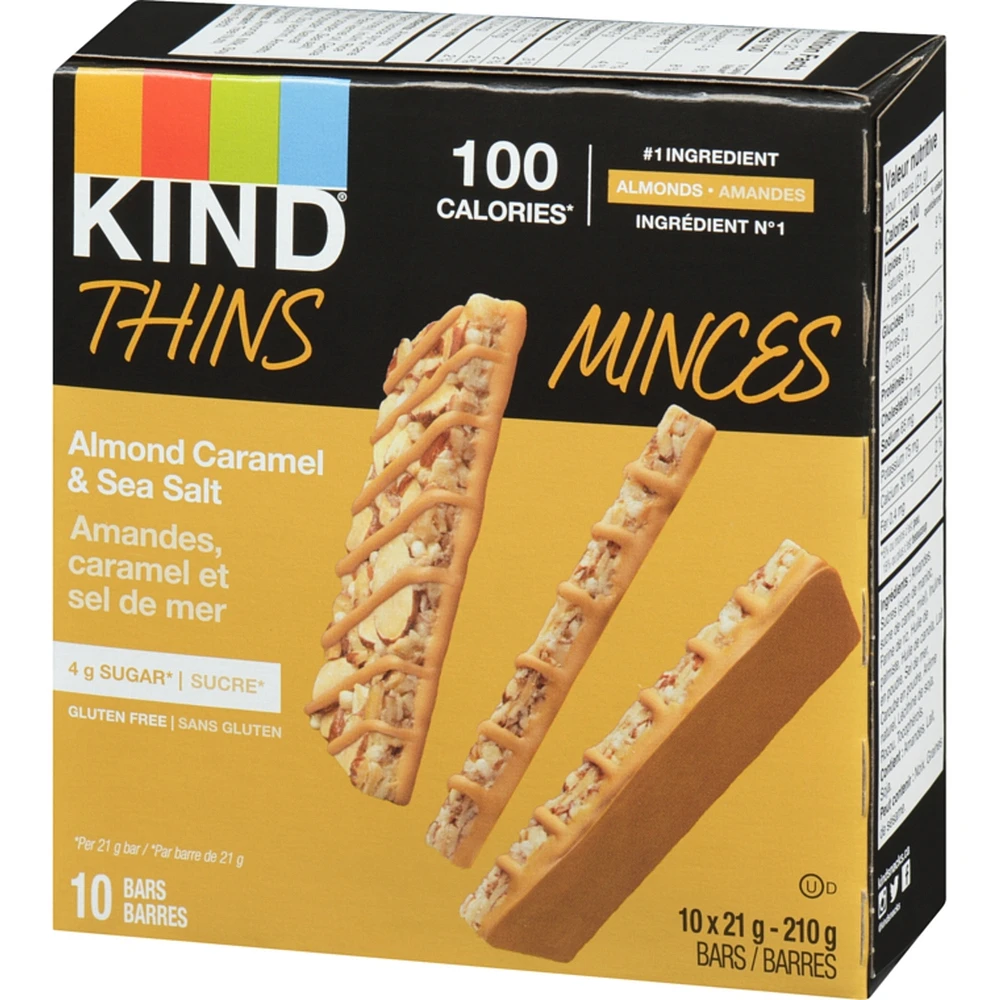 Thins Bars Almond Caramel & Sea Salt