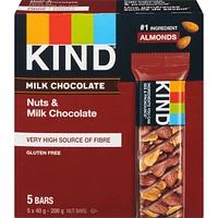 Nut Bars Nuts & Milk Chocolate
