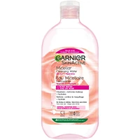 Garnier Micellar Cleansing Water, All-In One Hydrating Makeup Remover + Face Cleanser with Rose Water & Glycerin, Hypoallergenic, Sensitive to Dry Skin, 700 mL
