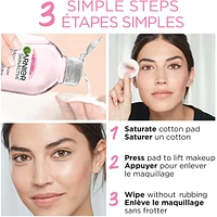 Garnier Micellar Cleansing Water, All-In One Hydrating Makeup Remover + Face Cleanser with Rose Water & Glycerin, Hypoallergenic, Sensitive to Dry Skin, 700 mL