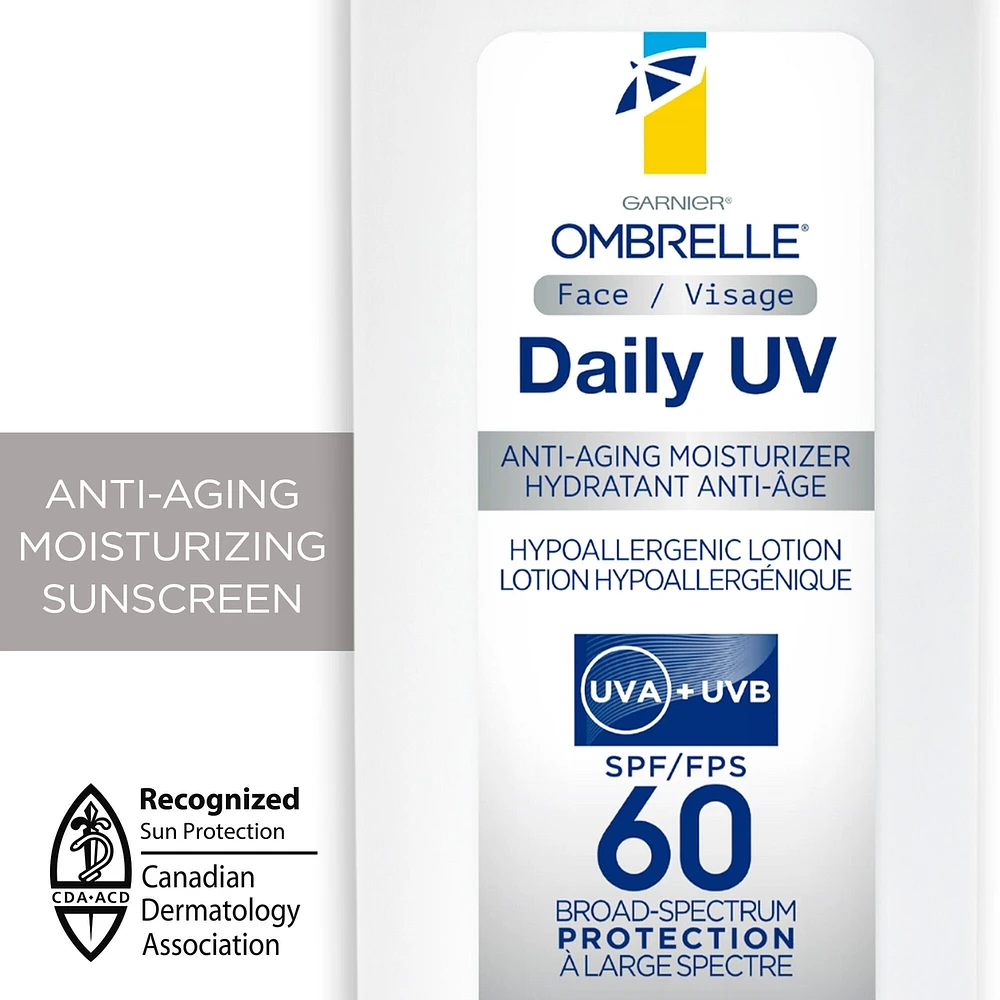 Daily UV Anti-Aging Face Sunscreen Loton SPF 60